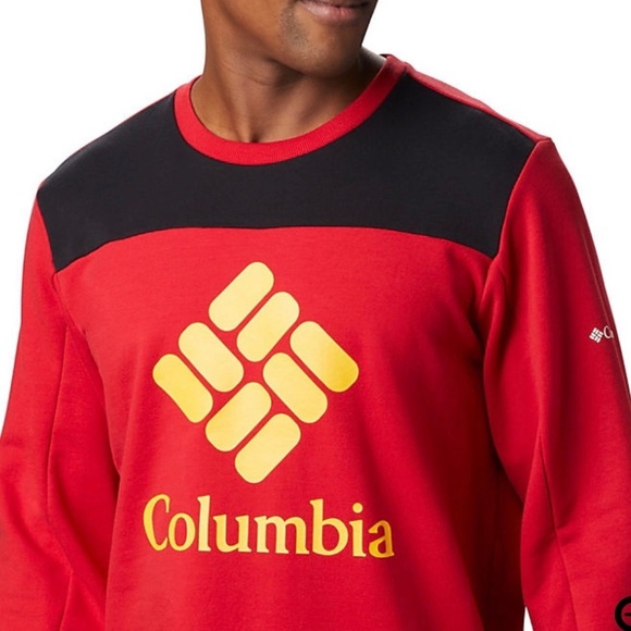 Columbia Lodge Color Block Crew Sweatshirt / New - Picture 3 of 5